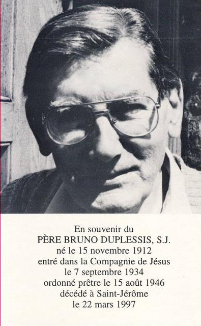 Duplessis, Bruno