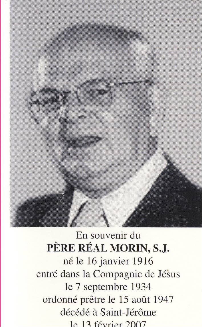 Morin, Réal