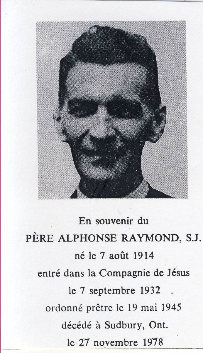 Raymond, Alphonse