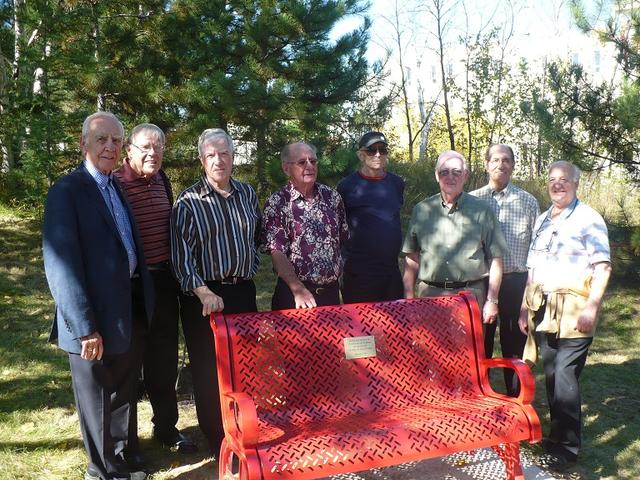 3- Le banc et les confrères dont Louis Delongchamps