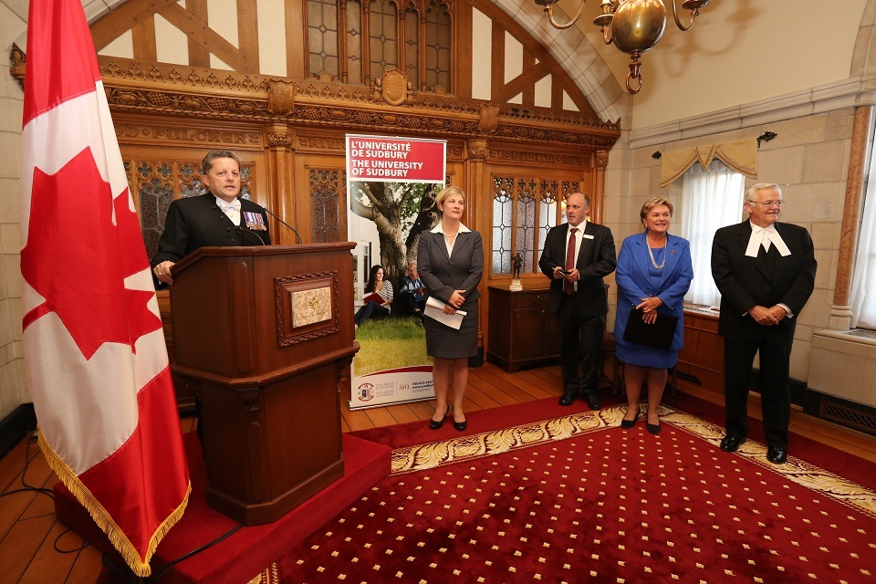 1- Greg Peters, Cathrine Piccinin, Pierre Zundel, Marie-Paule Charette-Poulin, Noël A. Kinsella