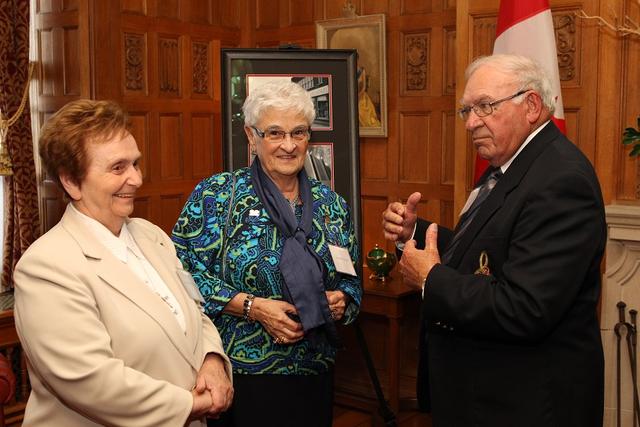 12- Sr Rachel Watier, Lilianne et Rhéal Beauchand