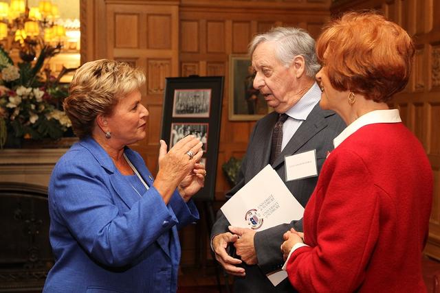 13- Marie-Paule Charette-Poulin, Louis-Joseph Régimbal et son amie  Gisèle Gagné