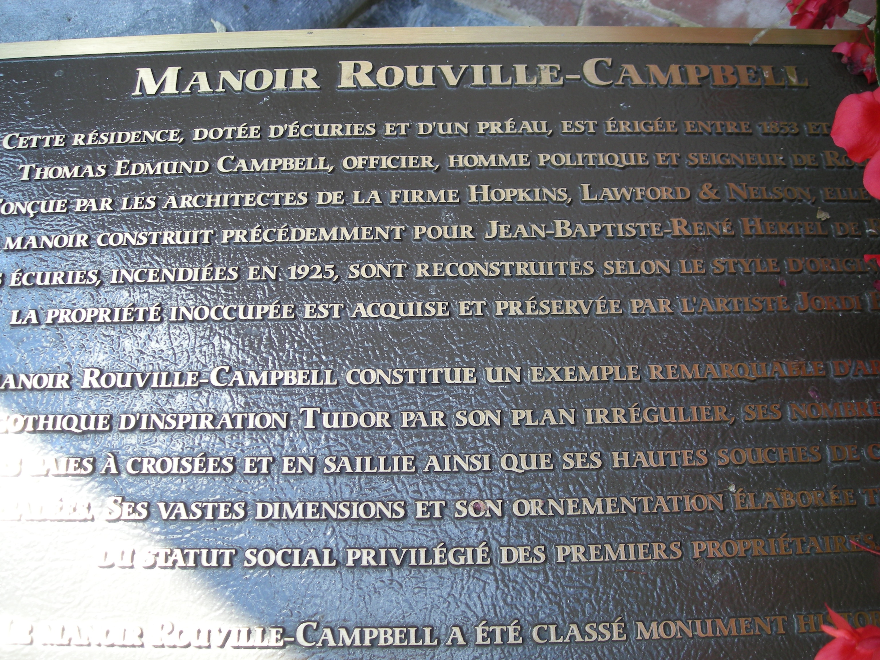 Manoir Rouville-Campbell