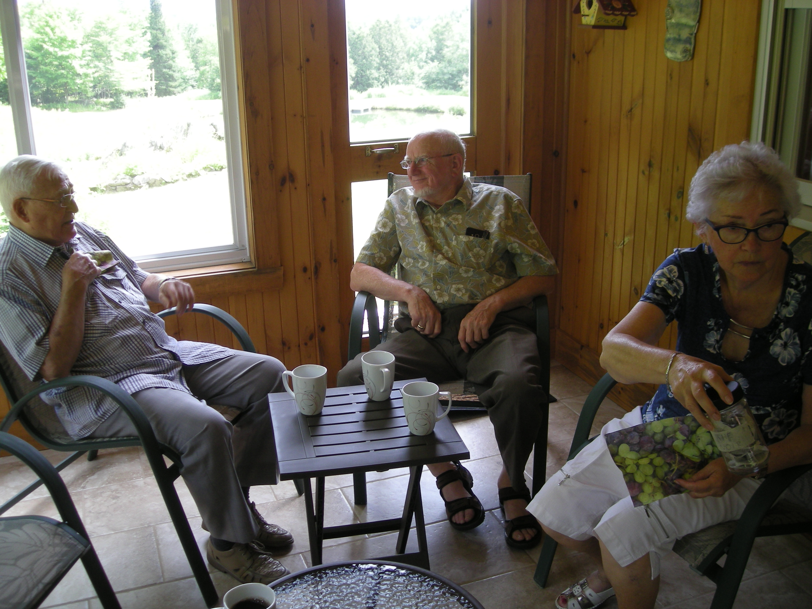 Armand, Gérald, Claire L.