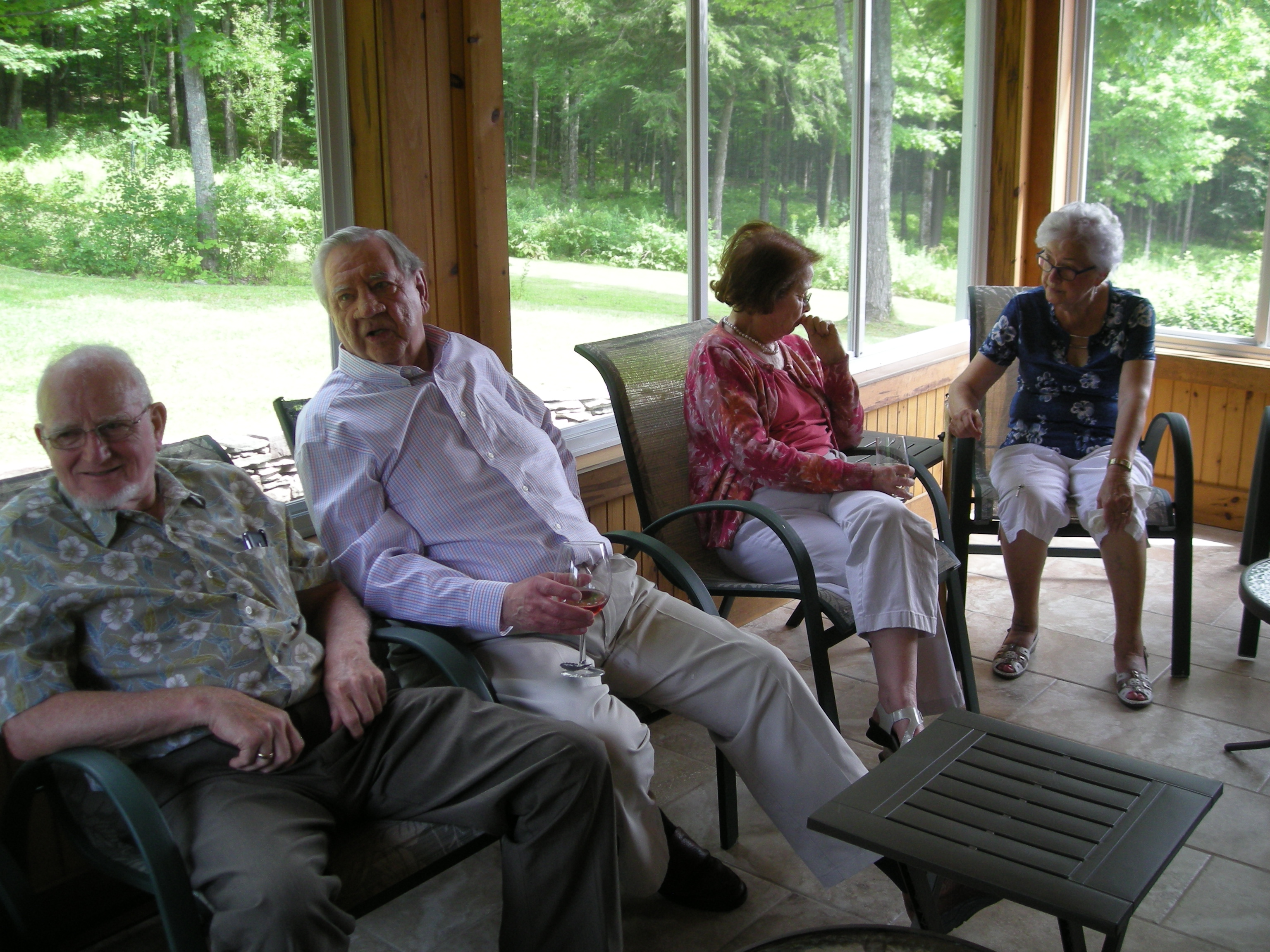 Gérald, Jean, Claire P., Claire L.