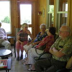 Jean, Yvette, Claire L., Claire P. Gérald, Alfred