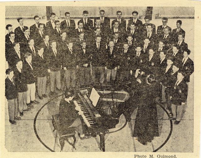 La chorale 1954